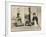 A Japanese Lady and Her Maidservant-null-Framed Photographic Print