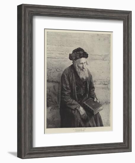 A Jerusalem Jew-null-Framed Giclee Print