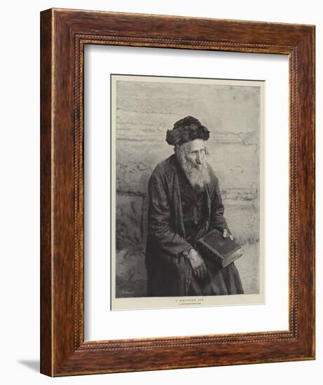 A Jerusalem Jew-null-Framed Giclee Print