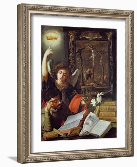 A Jesuit Conversion-Juan de Valdes Leal-Framed Giclee Print