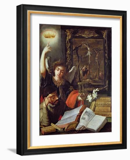 A Jesuit Conversion-Juan de Valdes Leal-Framed Giclee Print