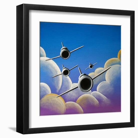 A Jet Quartet-Cindy Thornton-Framed Art Print