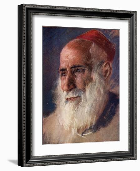 A Jewish beggar in the Holy Land c1910-Harold Copping-Framed Giclee Print