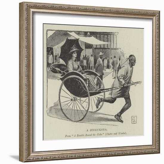 A Jinricksha-null-Framed Giclee Print