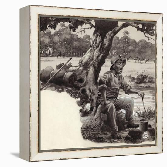 A Jolly Swagman-Pat Nicolle-Framed Premier Image Canvas