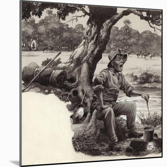 A Jolly Swagman-Pat Nicolle-Mounted Giclee Print