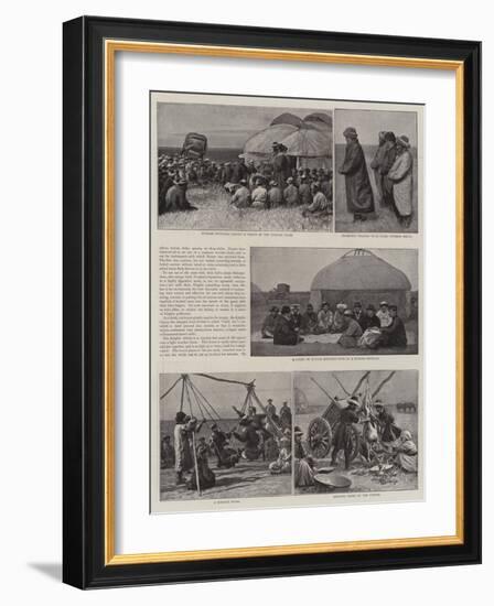 A Journey across Siberia-Thomas Allen-Framed Giclee Print