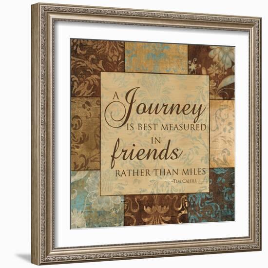 A Journey Is Measured-Artique Studio-Framed Art Print