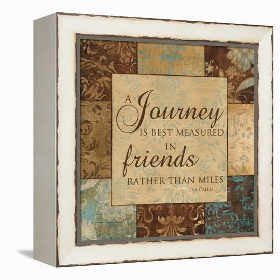 A Journey Is Measured-Artique Studio-Framed Stretched Canvas