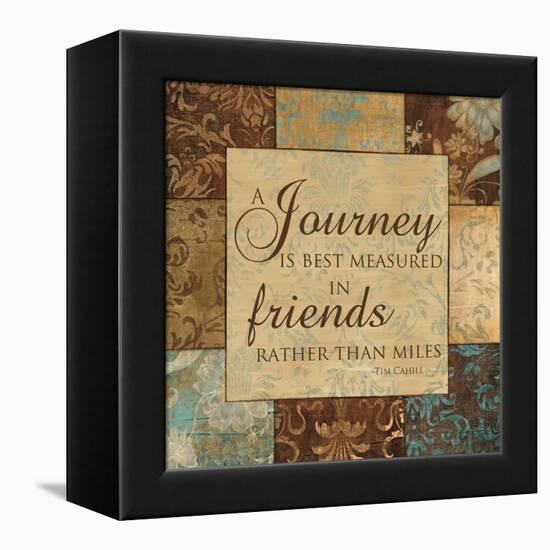 A Journey Is Measured-Artique Studio-Framed Stretched Canvas