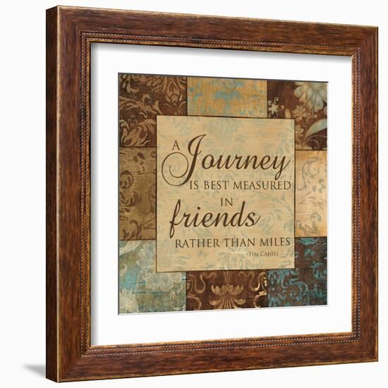 A Journey Is Measured-Artique Studio-Framed Art Print