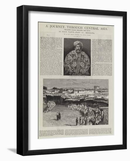 A Journey Through Central Asia, Bokhara-null-Framed Giclee Print