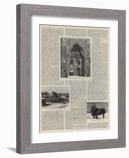 A Journey Through Central Asia, Bokhara-null-Framed Giclee Print