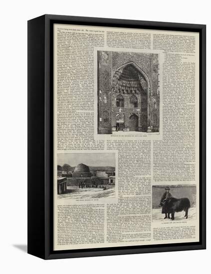 A Journey Through Central Asia, Bokhara-null-Framed Premier Image Canvas