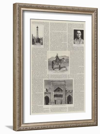 A Journey Through Central Asia, Khiva-null-Framed Giclee Print