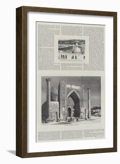 A Journey Through Central Asia, Russian Turkistan-null-Framed Giclee Print