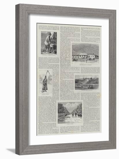 A Journey Through Central Asia, Russian Turkistan-null-Framed Giclee Print