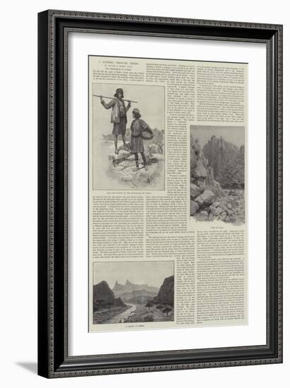 A Journey Through Yemen-Amedee Forestier-Framed Giclee Print