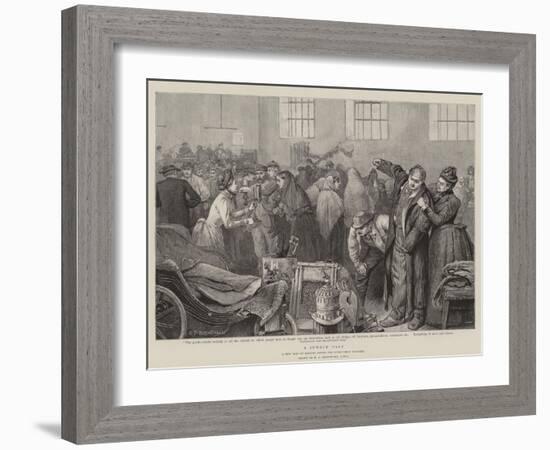 A Jumble Sale-Edward Frederick Brewtnall-Framed Giclee Print