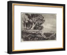 A Kabar, or Council of War, in Madagascar-null-Framed Giclee Print