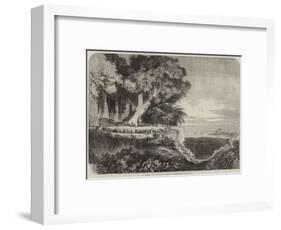 A Kabar, or Council of War, in Madagascar-null-Framed Giclee Print