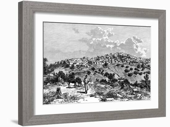 A Kabyle Village, North Africa, 1895-Meunier-Framed Giclee Print