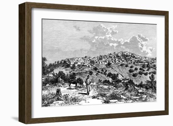 A Kabyle Village, North Africa, 1895-Meunier-Framed Giclee Print