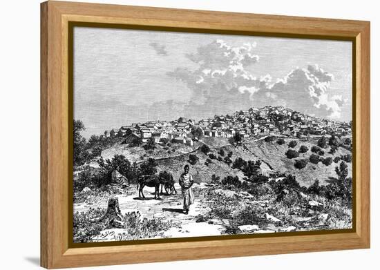 A Kabyle Village, North Africa, 1895-Meunier-Framed Premier Image Canvas