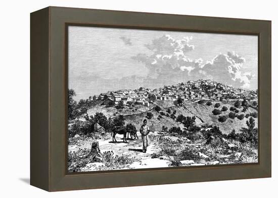 A Kabyle Village, North Africa, 1895-Meunier-Framed Premier Image Canvas