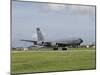 A KC-135 Stratotanker Lands On the Runway at Kadena Air Base, Japan-Stocktrek Images-Mounted Photographic Print