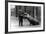 A Keeper, Ernie Bowman, and Bobbie the Hippopotamus at London Zoo, 1923-Frederick William Bond-Framed Photographic Print