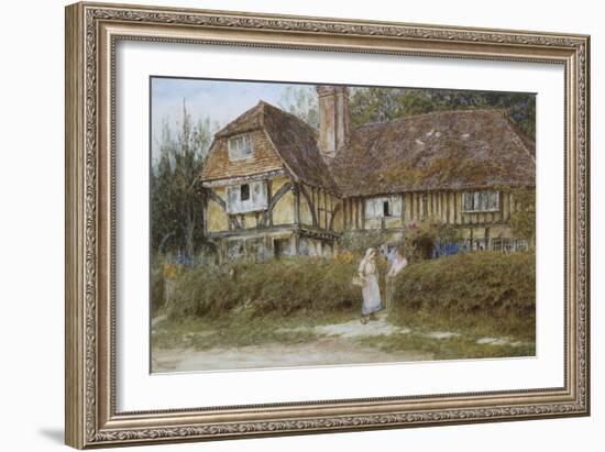 A Kentish Cottage-Helen Allingham-Framed Giclee Print