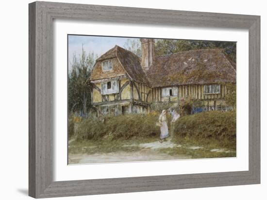 A Kentish Cottage-Helen Allingham-Framed Giclee Print