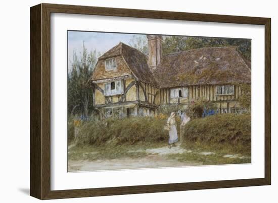 A Kentish Cottage-Helen Allingham-Framed Giclee Print