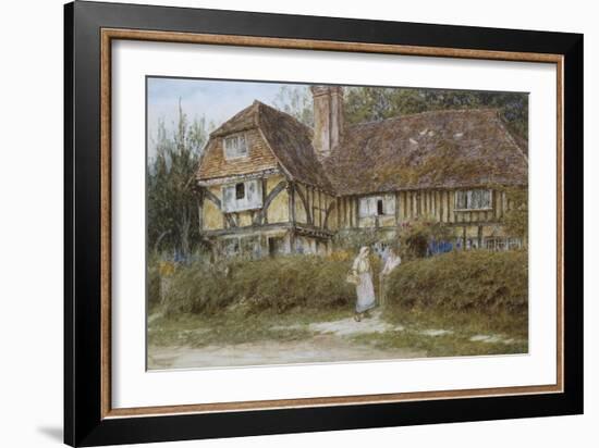 A Kentish Cottage-Helen Allingham-Framed Giclee Print