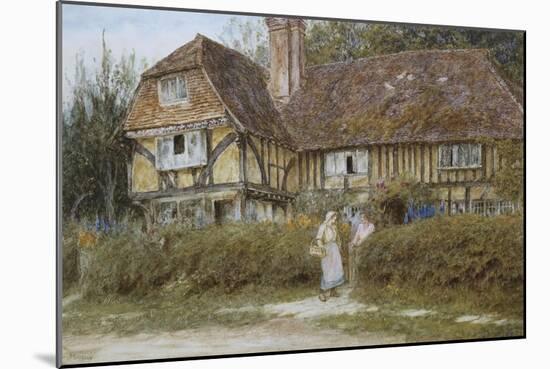 A Kentish Cottage-Helen Allingham-Mounted Giclee Print