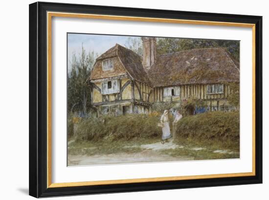 A Kentish Cottage-Helen Allingham-Framed Giclee Print