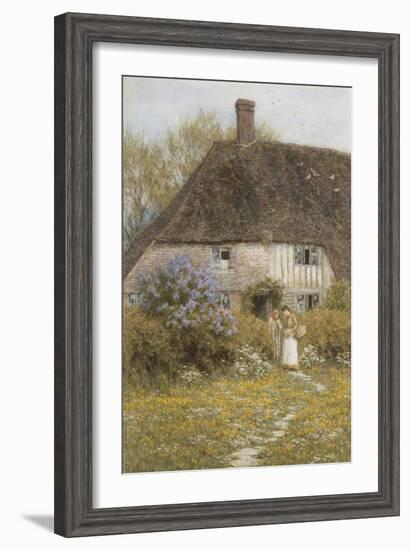 A Kentish Cottage-Helen Allingham-Framed Giclee Print