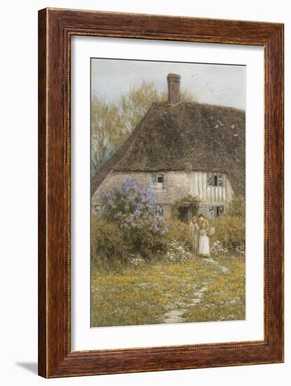 A Kentish Cottage-Helen Allingham-Framed Giclee Print