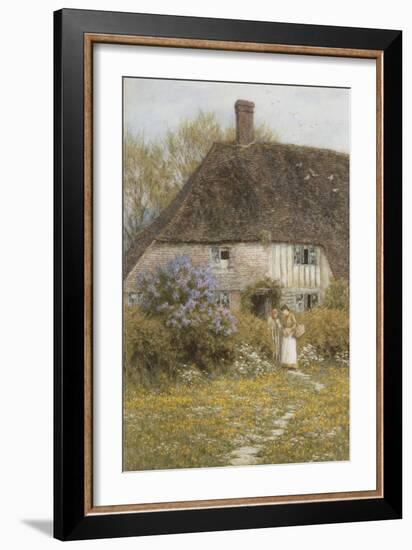 A Kentish Cottage-Helen Allingham-Framed Giclee Print