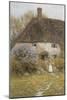 A Kentish Cottage-Helen Allingham-Mounted Giclee Print