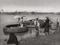 Washerwomen on the Banks of the Tigris, Baghdad, Iraq, 1925-A Kerim-Giclee Print