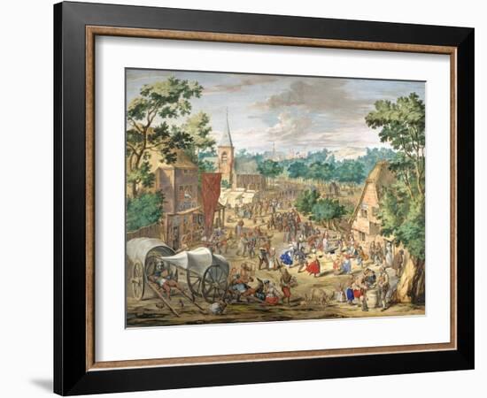 A Kermesse-Jan Brueghel-Framed Giclee Print