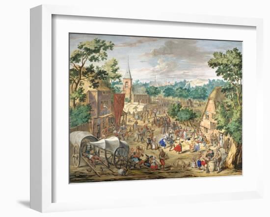 A Kermesse-Jan Brueghel-Framed Giclee Print