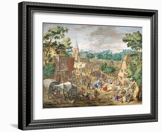 A Kermesse-Jan Brueghel-Framed Giclee Print