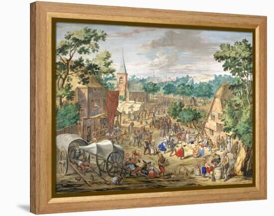 A Kermesse-Jan Brueghel-Framed Premier Image Canvas