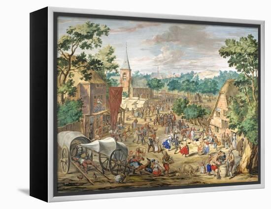 A Kermesse-Jan Brueghel-Framed Premier Image Canvas