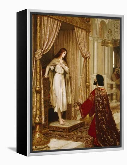 A King and a Beggar Maid, 1898-Edmund Blair Leighton-Framed Premier Image Canvas