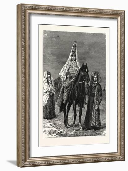 A Kirghiz Bride-null-Framed Giclee Print