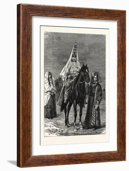 A Kirghiz Bride-null-Framed Giclee Print